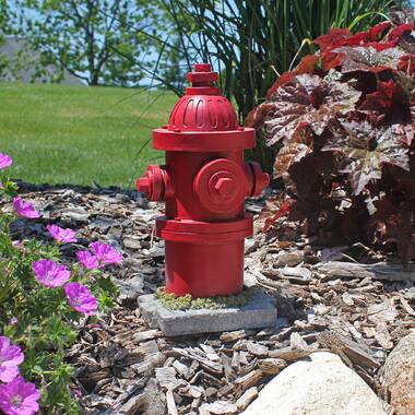 Design Toscano Fire Hydrant Dog's Second Best Friend Garden Art